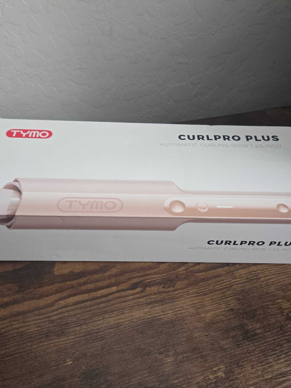 TYMO CurlPro Plus Automatic Curling Iron 1.25 Inch Rose Gold - New In Box